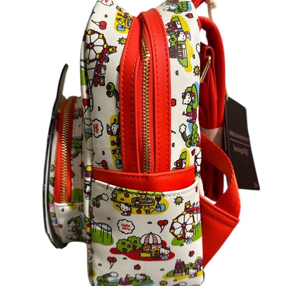 Loungefly Pink Hello Kitty Character Backpack - Picture 3 of 5